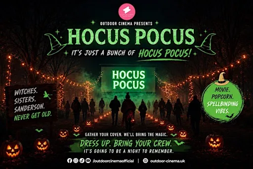 Hocus Pocus Halloween Outdoor Cinema in Bath