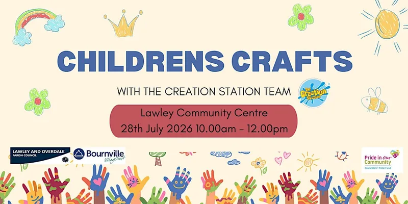 Children's Crafting with Creation Station at Lawley Community Centre