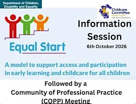 Equal Start information session followed by COPP Meeting