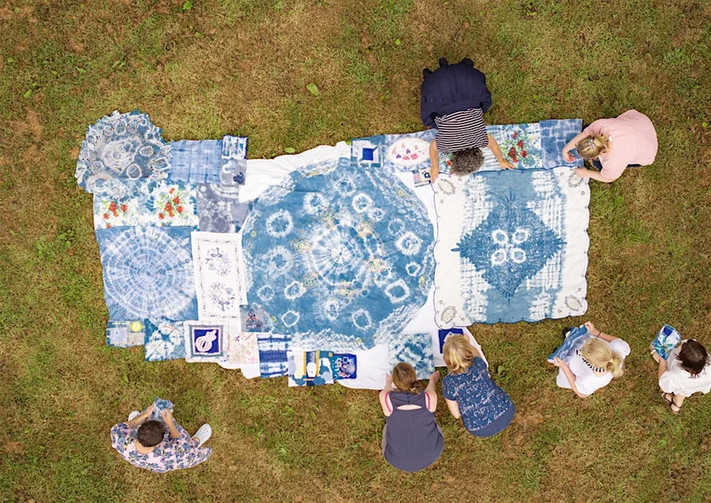 Gather Round - Intergenerational Textile Printing Workshop