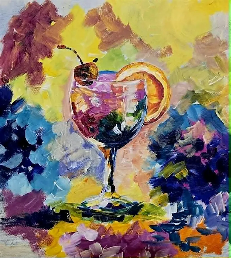 Wine & Paint night