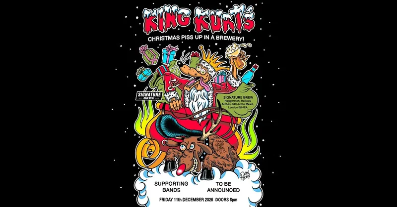 King Kurt's Christmas Pissup in a Brewery | London