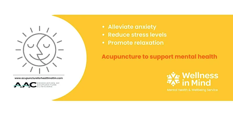 Acupuncture to support mental health
