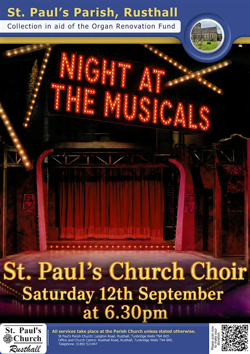 St. Paul's Church choir "Night at the Musicals" concert
