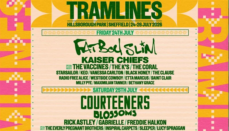 Tramlines Festival 2026