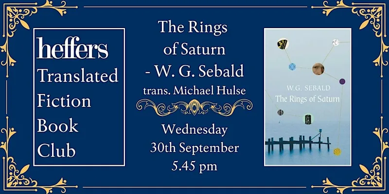 September Translated Fiction Book Club, at Heffers Bookshop