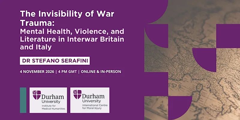 The Invisibility of War Trauma | Dr Stefano Serafini
