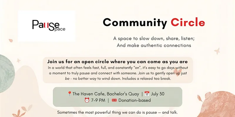 Pause Space Community Circle