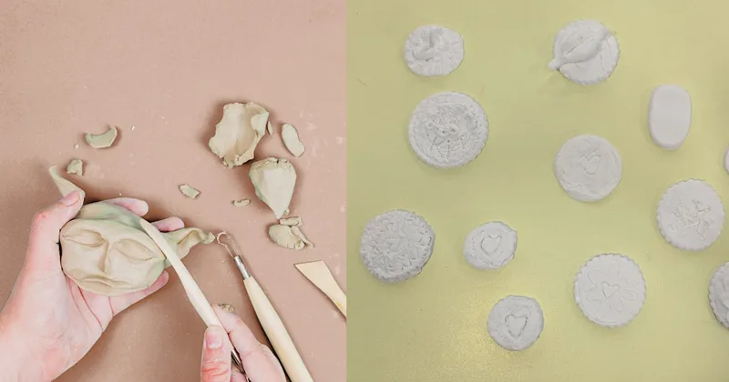DIY Clay Coasters & Figures (Week 1 – Sculpting)