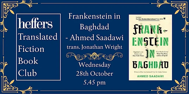 October Translated Fiction Bookclub, at Heffers Bookshop