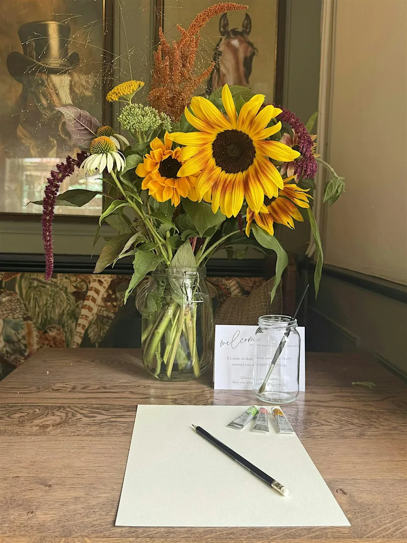 Paint the seasons | September | Sunflowers