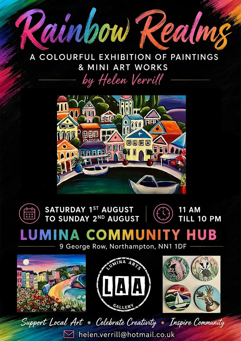 Rainbow Realms Art Exhibition