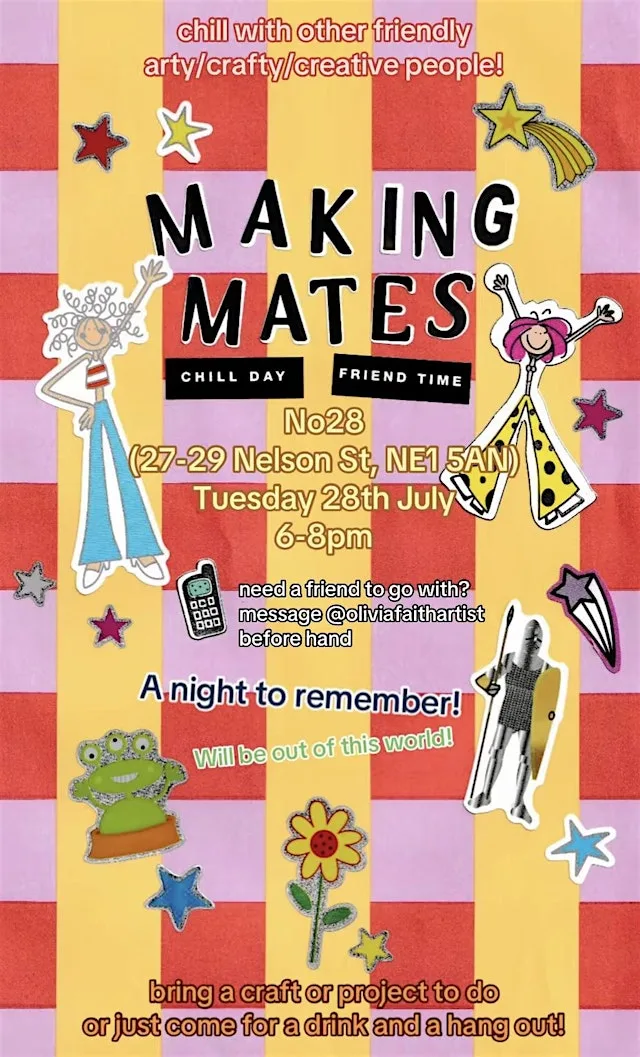 Making Mates | creative people hang out!