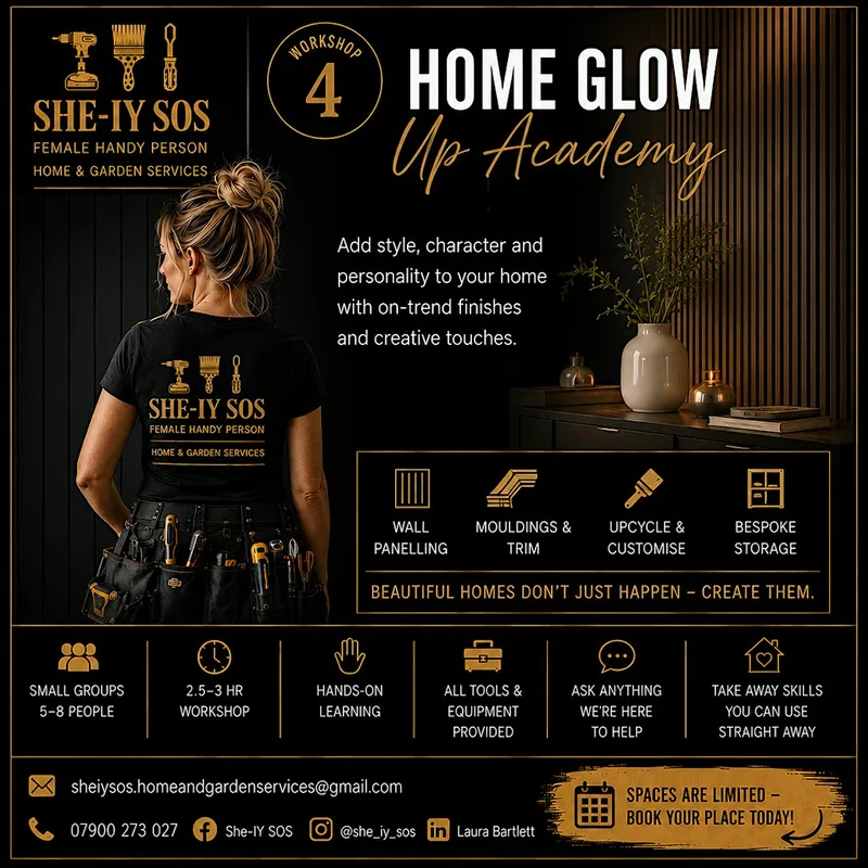 She-IY SOS Confidence Workshops - Home Glow Up Academy