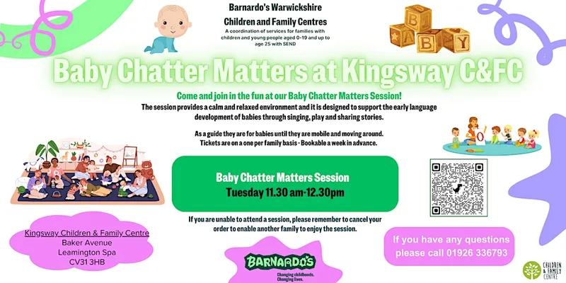 Baby Chatter Matters - Kingsway Children & Family Centre - Leamington Spa