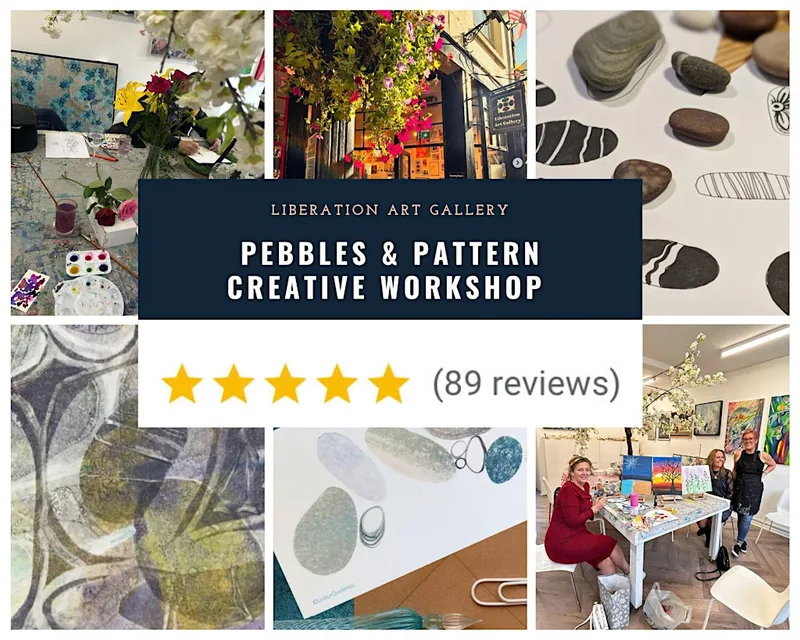 Pebbles & Pattern: Mixed Media Explorations Inspired by Brighton Beach