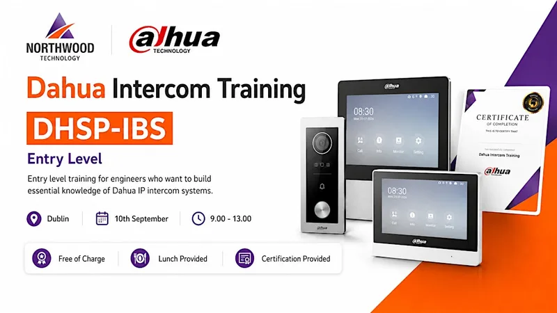 Dahua IP Intercom Training (DHSP-IBS) DUBLIN