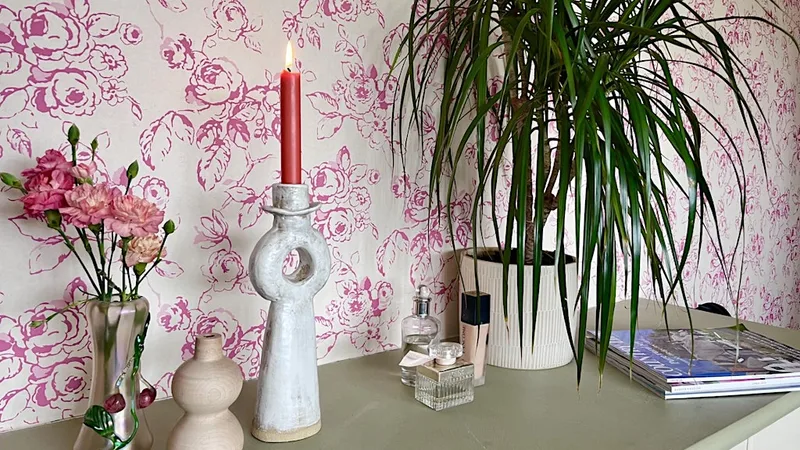 Saturday Pottery: Scandinavian Candlestick