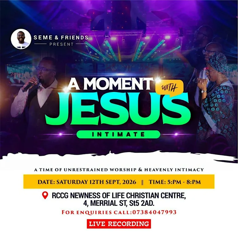 A Moment with Jesus: Intimate