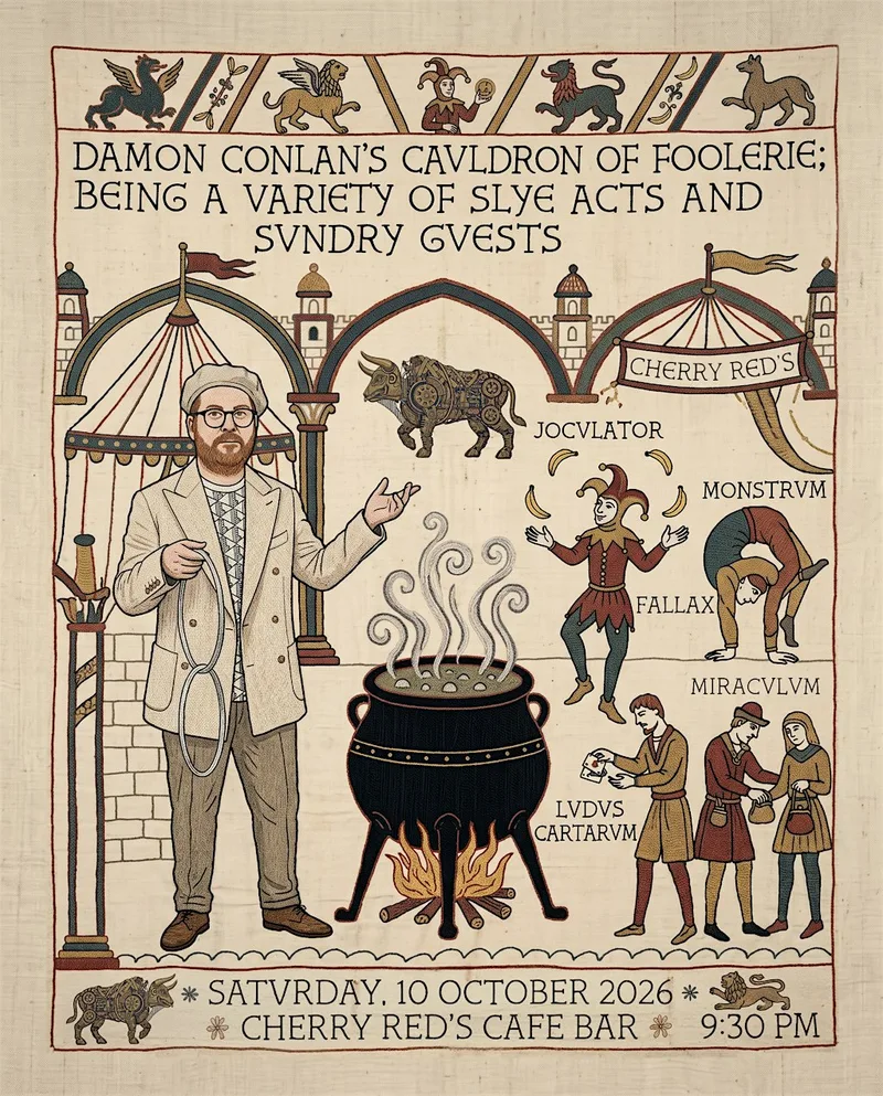 DAMON CONLAN'S CAULDRON OF FOOLERIE – Birmingham Comedy Festival