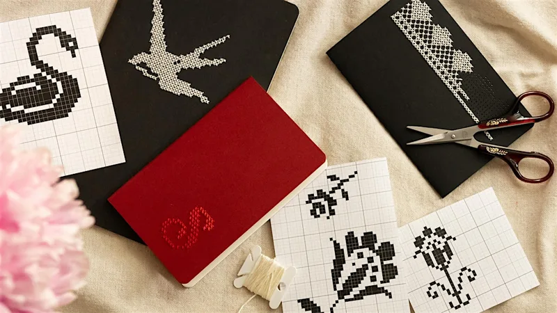 Cross Stitch Workshop: Create a Custom Journal | St Albans