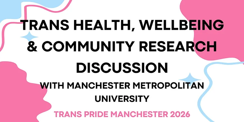 Trans Health, Wellbeing & Community Research Discussion with MMU