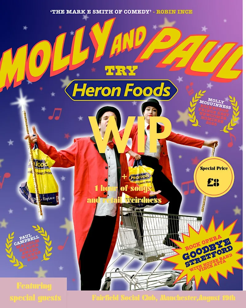 Molly and Paul Try Herons Foods- Edinburgh WIP