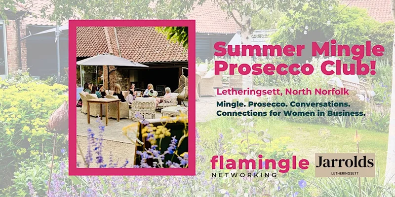 Summer Mingle Prosecco Club ☕ | Relaxed Networking for Women in Business