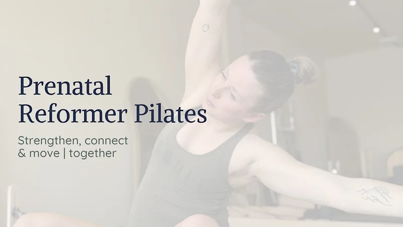 Prenatal Reformer Pilates 6 Week Course