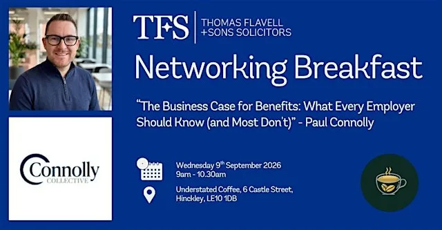 September Networking Breakfast at Thomas Flavell & Sons, Hinckley