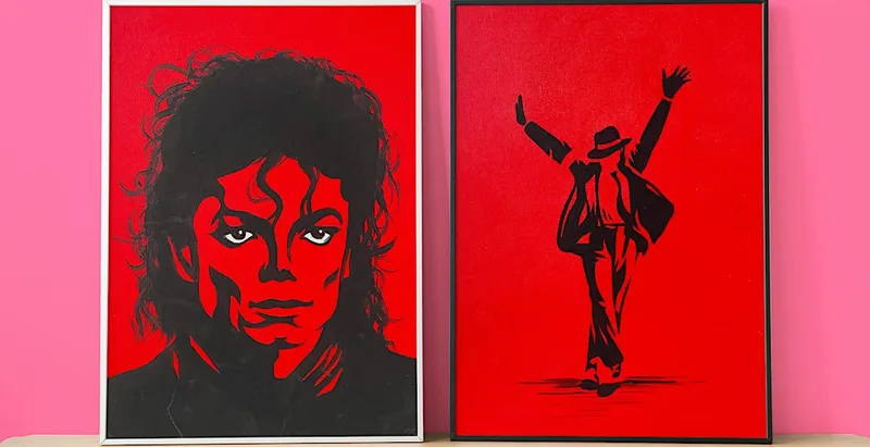 DWTN paint and Sip: Michael Jackson Edition