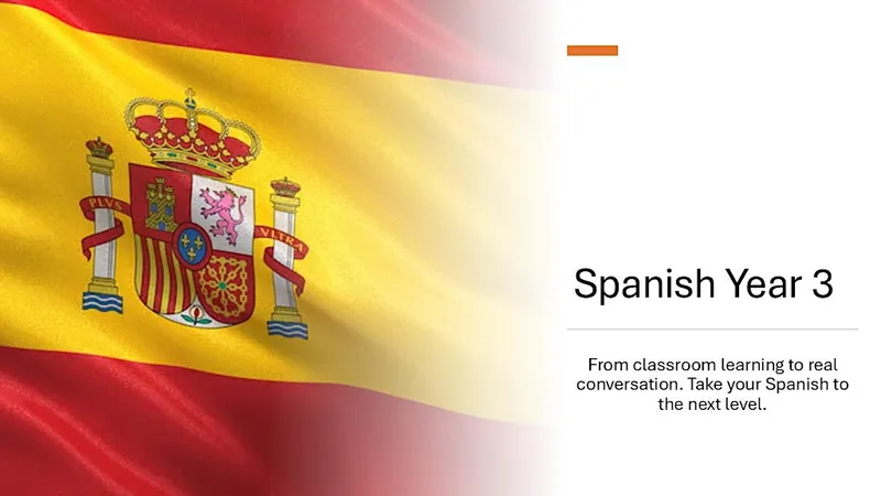 Spanish Year 3 - Bury St Edmunds