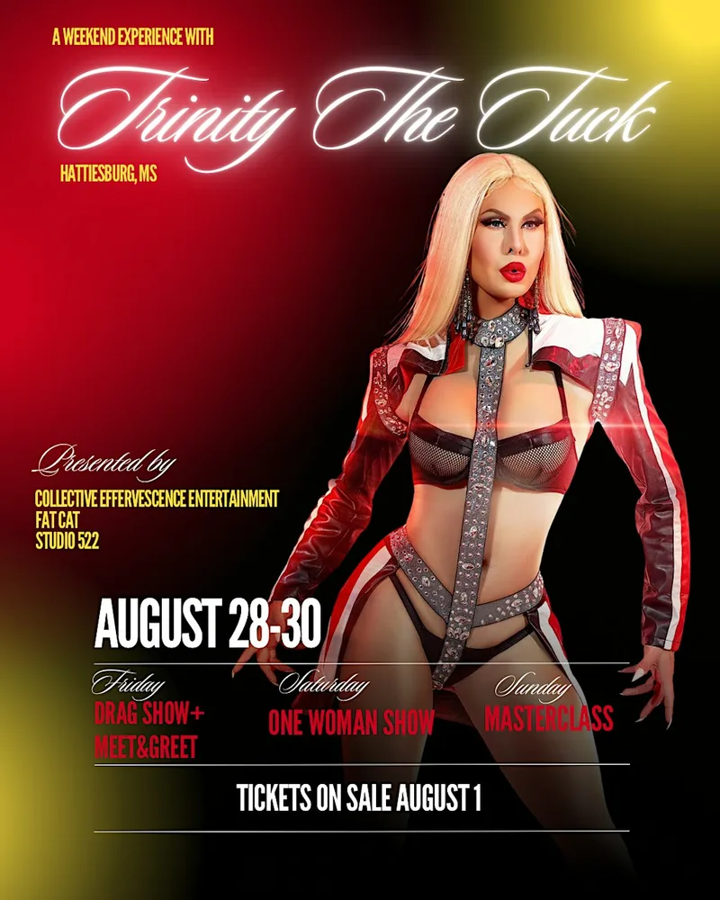 A Weekend Experience with Trinity the Tuck-Saturday (One Woman Show)