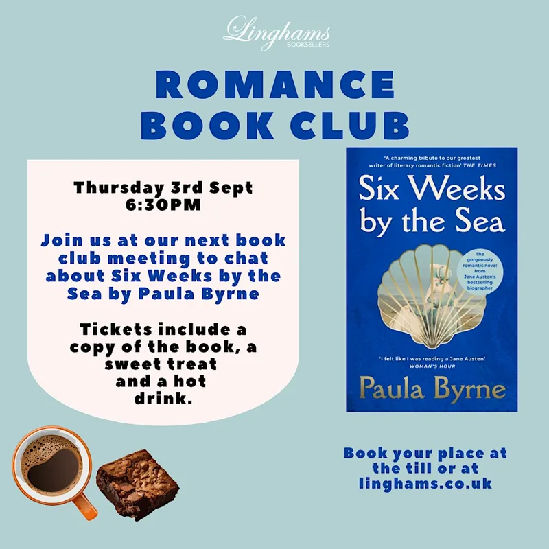 Romance Book Club | September | Six Weeks by the Sea