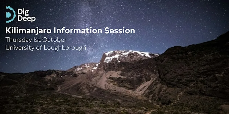 Loughborough Kilimanjaro 2027 Student Information Session