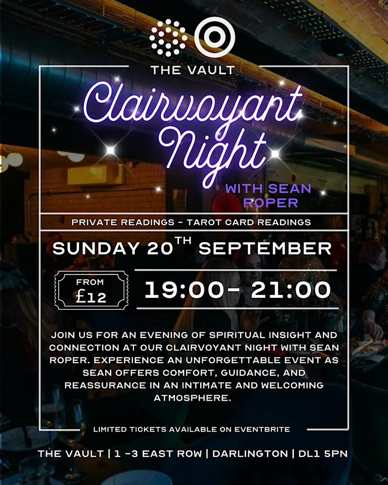 Clairvoyant Night with Sean Roper
