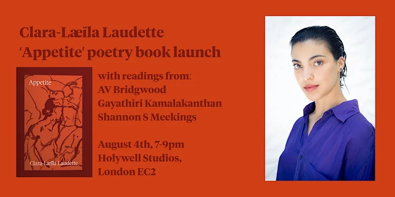 Clara-Læïla Laudette poetry book launch