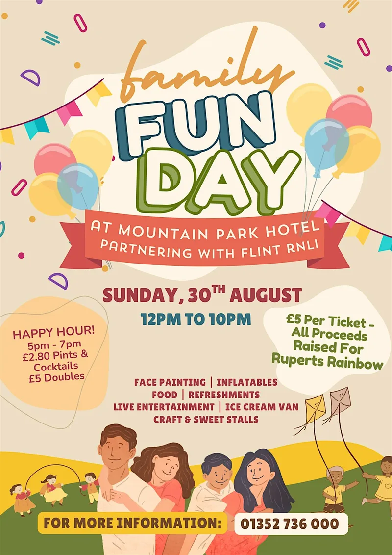 FAMILY FUN DAY FOR RUPERT'S RAINBOWS