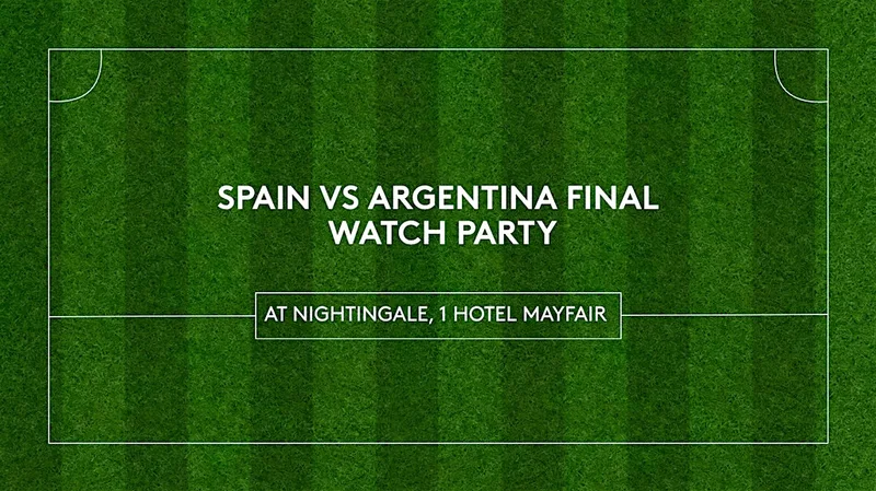 Spain vs Argentina Final Watch Party