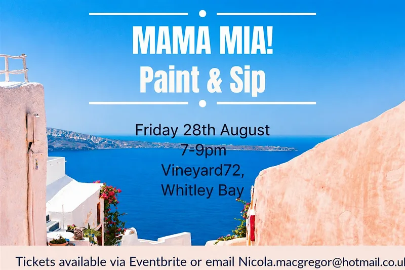 Mama Mia Paint & Sip