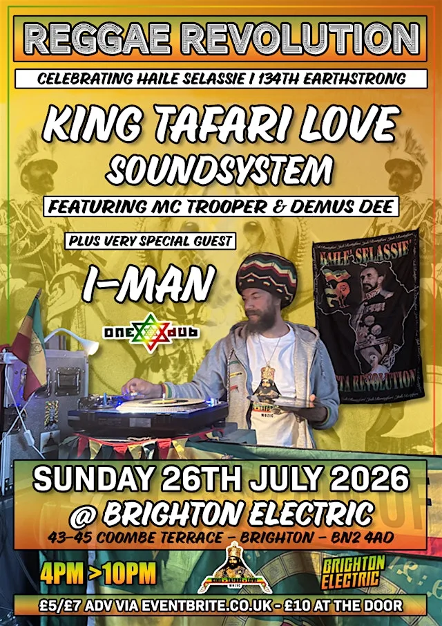 Reggae Revolution - King Tafari Love + I-Man (One Dub) Pt 3