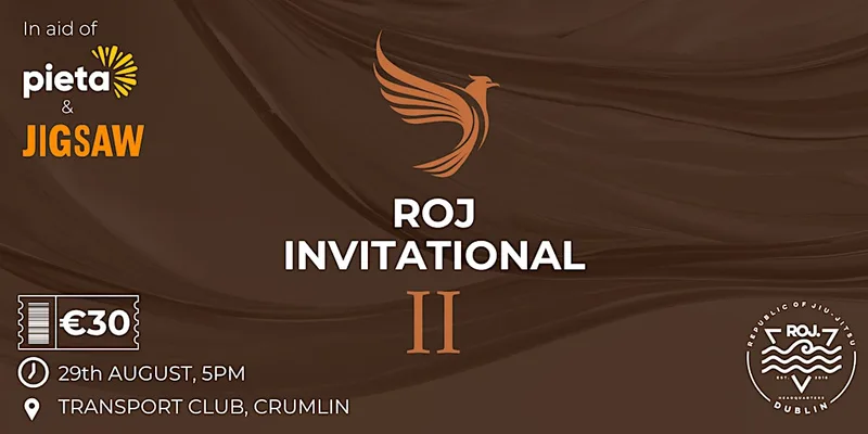 ROJ Invitational II – Fundraiser in aid of Pieta House and Jigsaw