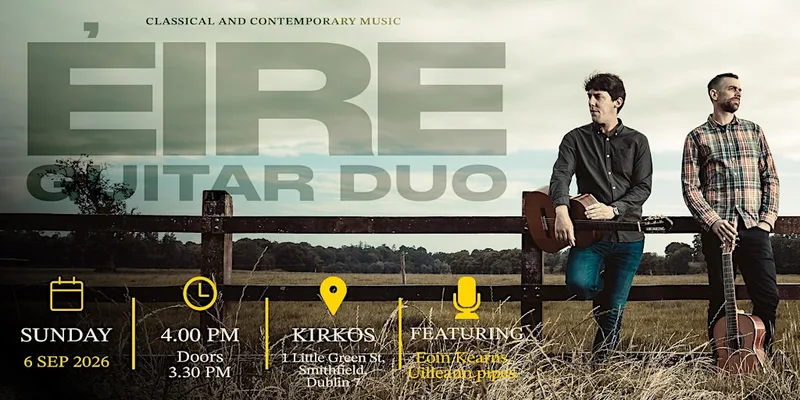 Éire Guitar Duo at Kirkos