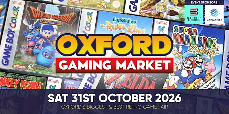 Oxford Gaming Market - Saturday 31 October 2026
