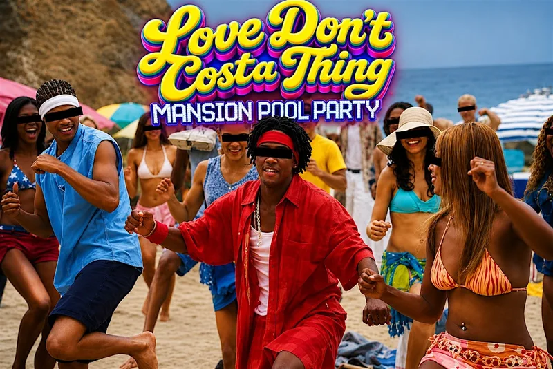 Love Don’t Cost a Thing Mansion Pool Party