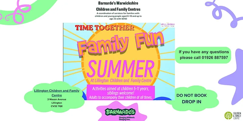 Time Together-Family Fun with crafts and activities-Lillington CFC- DROP IN
