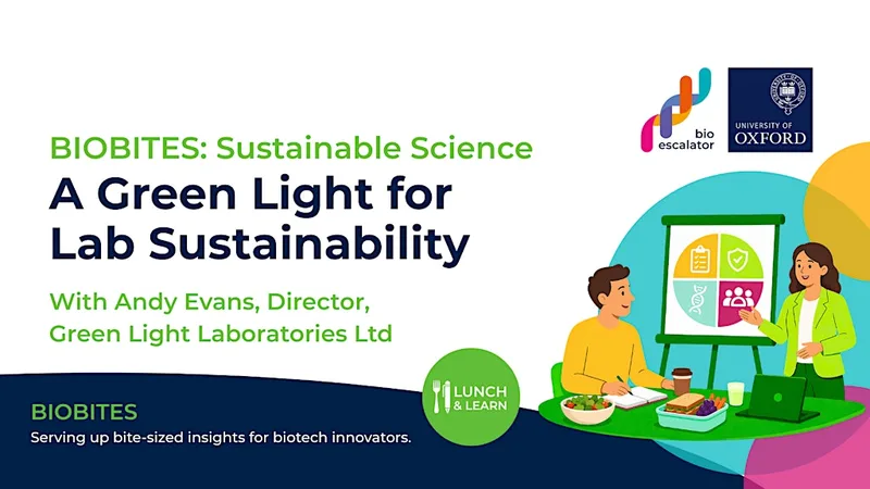 BIOBITES: A Green Light for Lab Sustainability