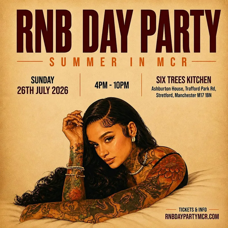RNB DAY PARTY - Manchester's Biggest RnB Summer Party (FREE BEFORE 6PM)
