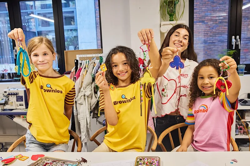 Girlguiding Upcycling Workshop with Lydia Bolton