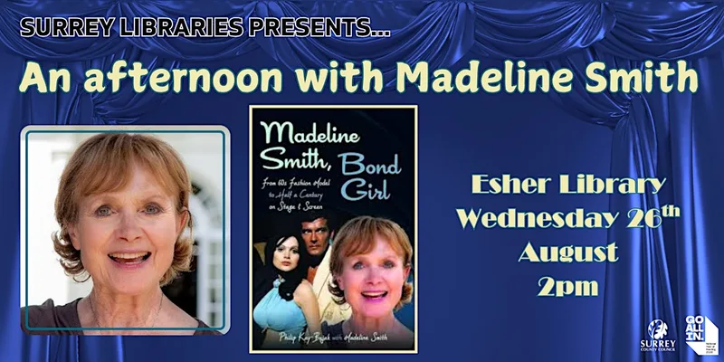 An Afternoon with Madeline Smith at Esher Library
